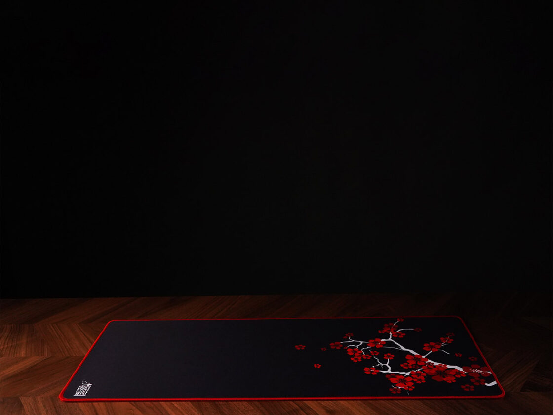 Mouse Mat - Sakura Red